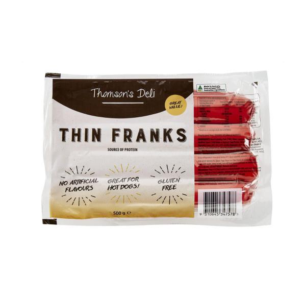 Deli Thin Franks