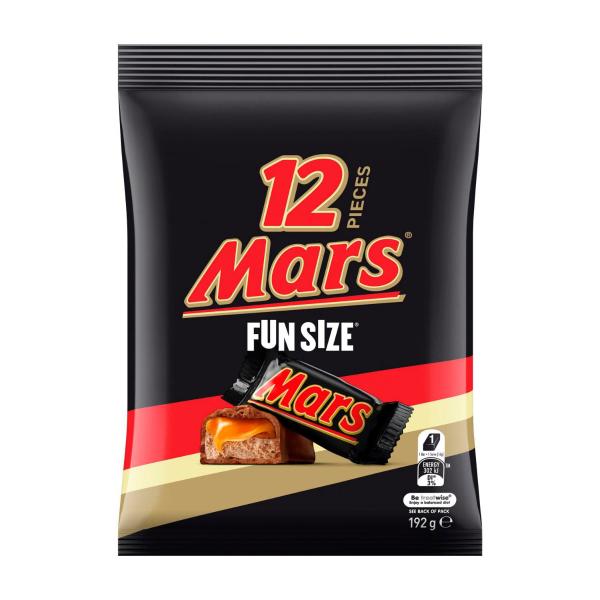 Chocolate Fun Size Share Bag 12 Pieces