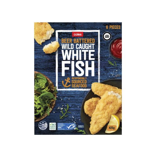 Frozen Fish Fillets Beer Battered