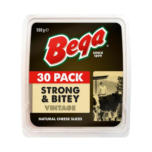 Cheese Strong & Bitey Vintage Natural Slices