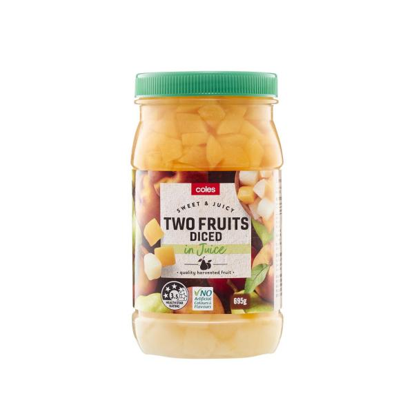 Two Fruits In Pear Fruit Juice