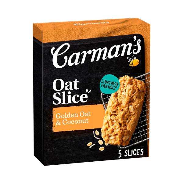 Oat Slices Golden Oat & Coconut 5 Pack