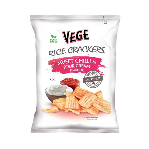 Chips Rice Crackers Sweet Chilli & Sour Cream