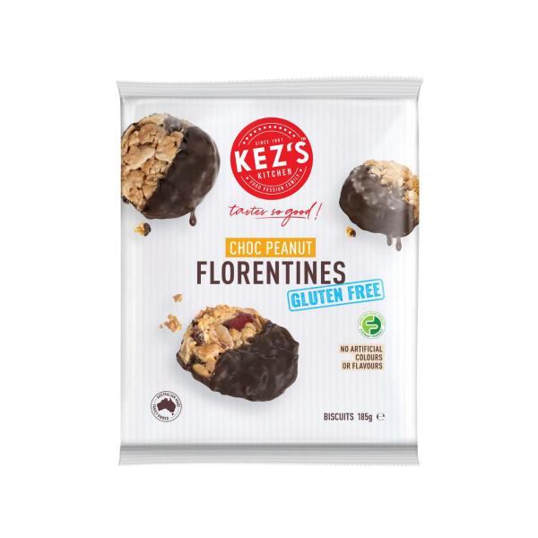 Gluten Free Choc Peanut Florentines