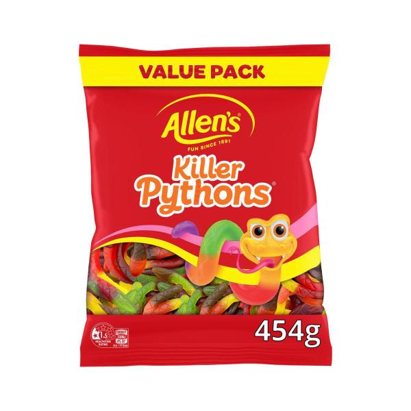 Lollies Large Value Bag Killer Pythons