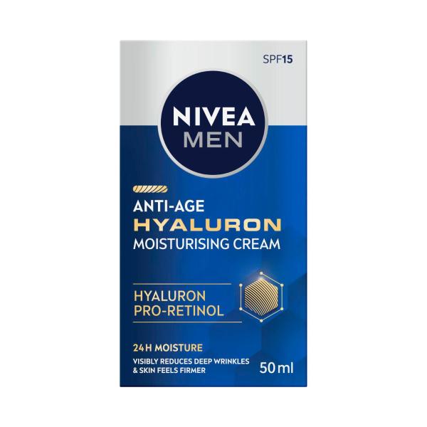 Men Anti-age Face Moisturising Cream SPF 15