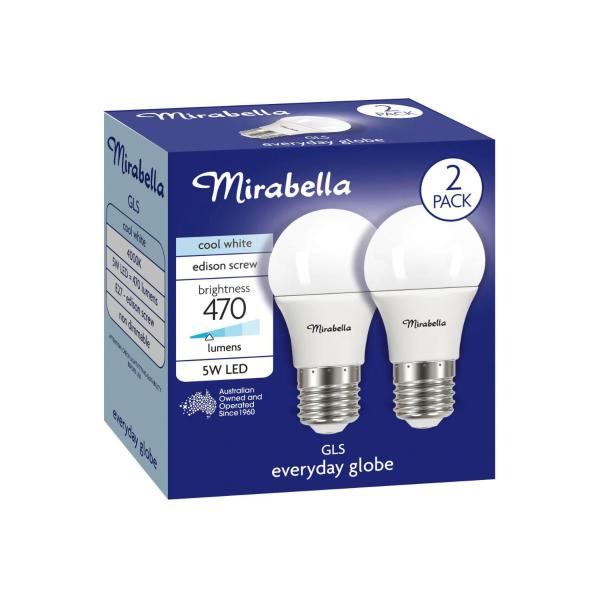 Led Gls Es 5w 470lum 4000k Cool White