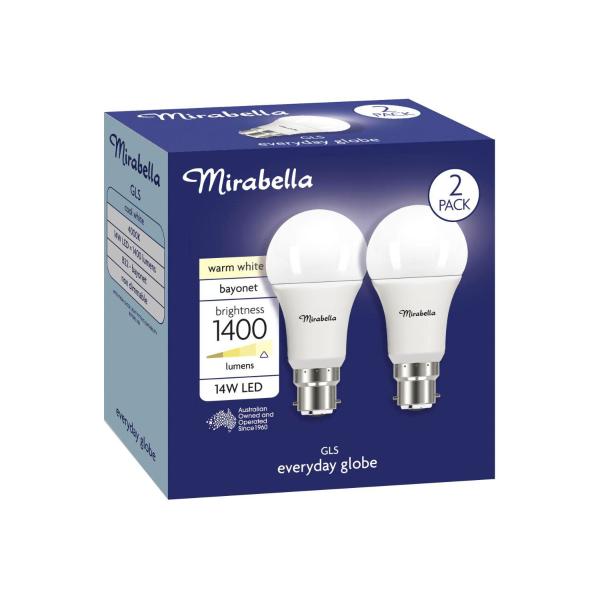 Led Gls BC 14w 1500lum 4000k Cool White