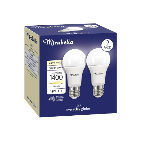 Led Gls Es 14w 1400lum 2700k Warm White