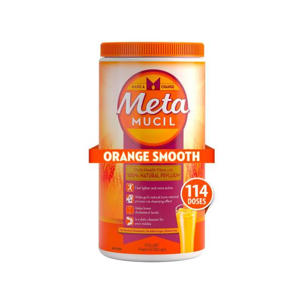 Powder 114 Dose Daily Fibre Supplement Smooth Orange