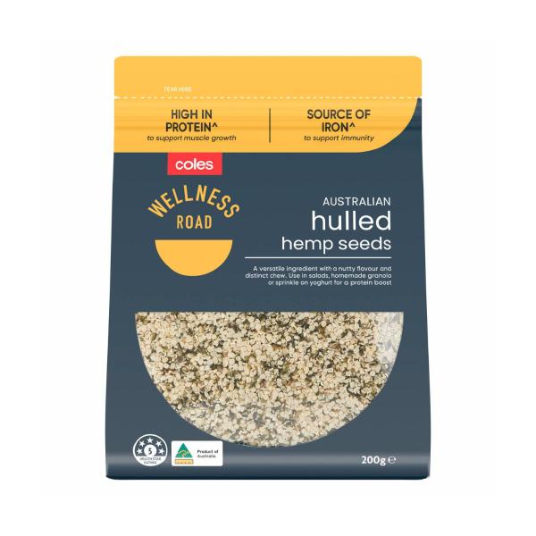 Australian Hulled Hemp Seeds