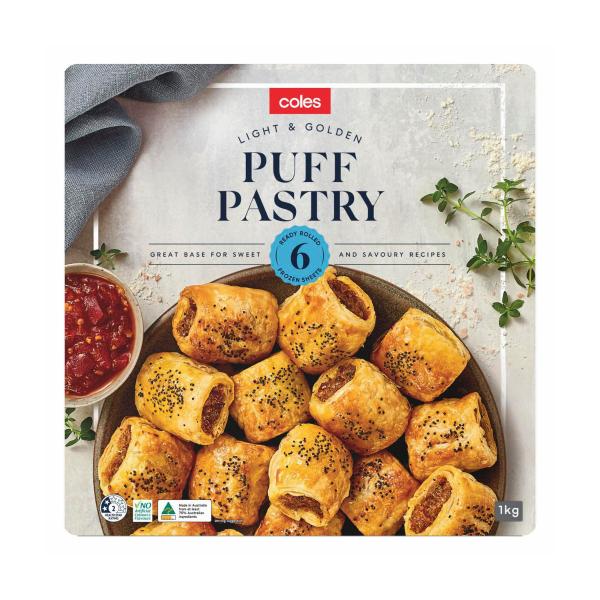 Frozen Puff Pastry 6 Sheets