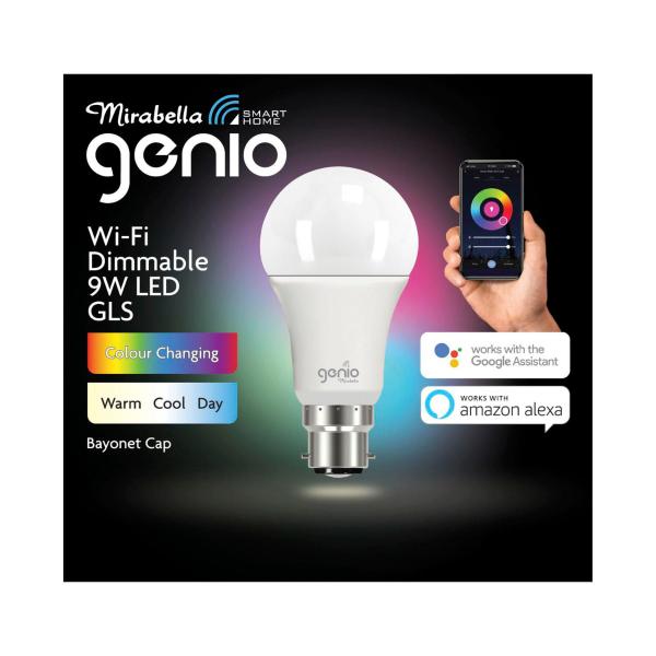 Genio Gls Wifi Bc 9w 800lum  2700k-6500k