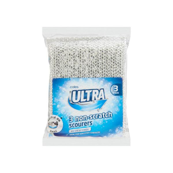 Non- Scratch Mesh Sponge Scourers