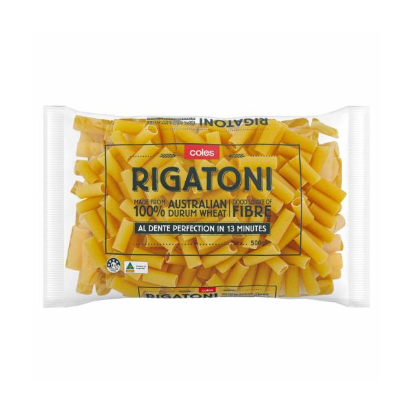 Durum Wheat Pasta Rigatoni