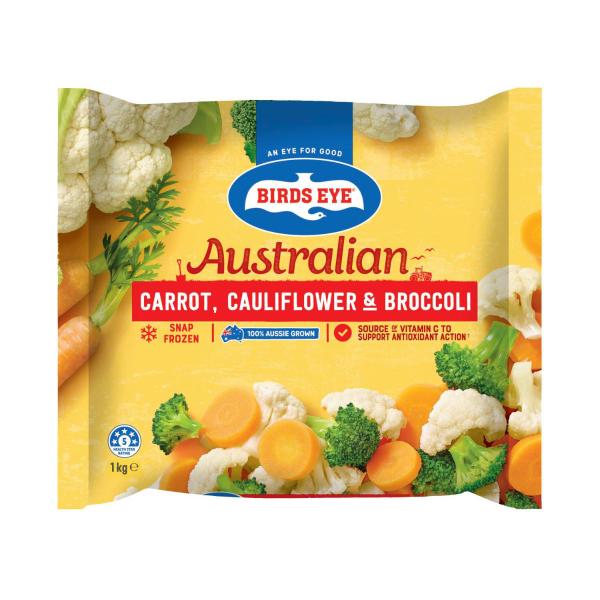 Frozen Mixed Vegetables Carrot Cauliflower & Broccoli