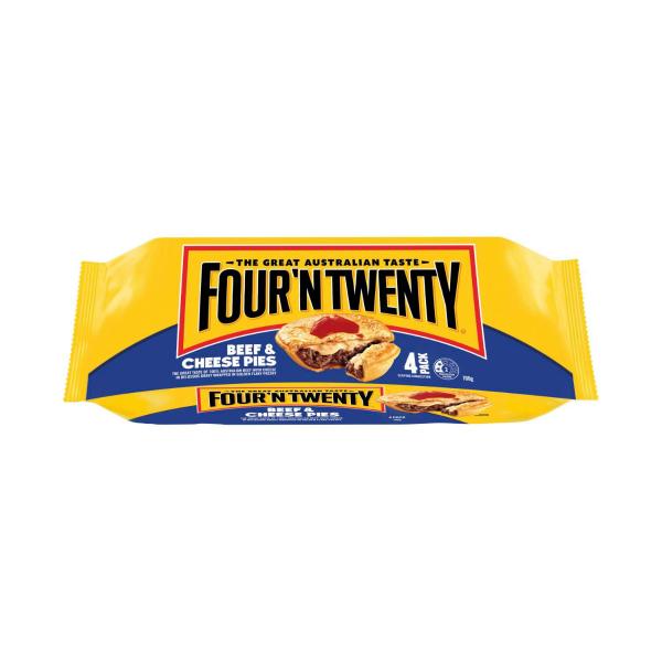 Frozen Pies Meat Beef & Cheese 4 Pack
