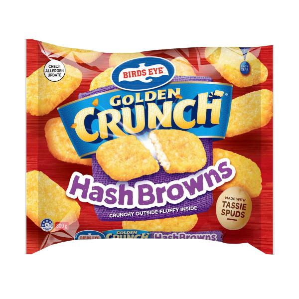 Golden Crunch Frozen Potato Hash Browns