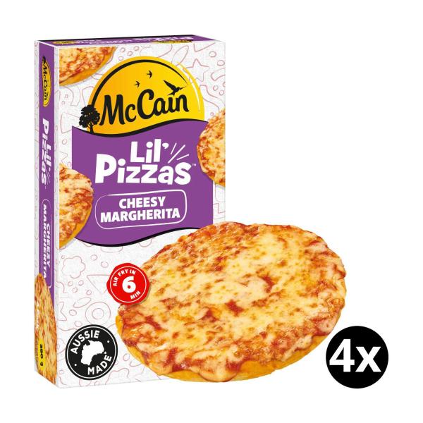 Lil Pizza Cheesy Margherita