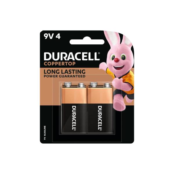 Coppertop 9V Alkaline Batteries