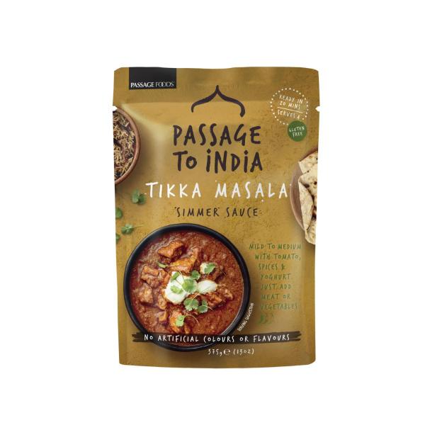 Passage To India Tikka Masala Simmer Sauce Pouch