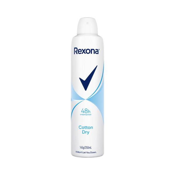 Women Deodorant 48hr Aerosol Cotton Dry