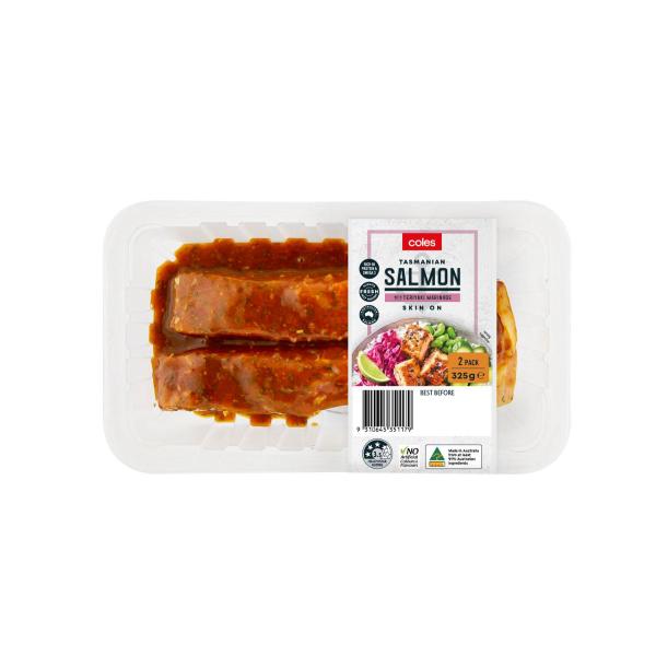 Tasmanian Salmon Marinated Portions Teriyaki