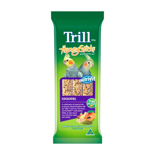 Honey Sticks For Cockatiels Variety Pack Bird Treat