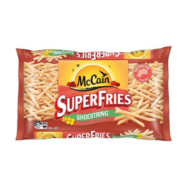 Superfries Frozen Potato Chips Shoestring