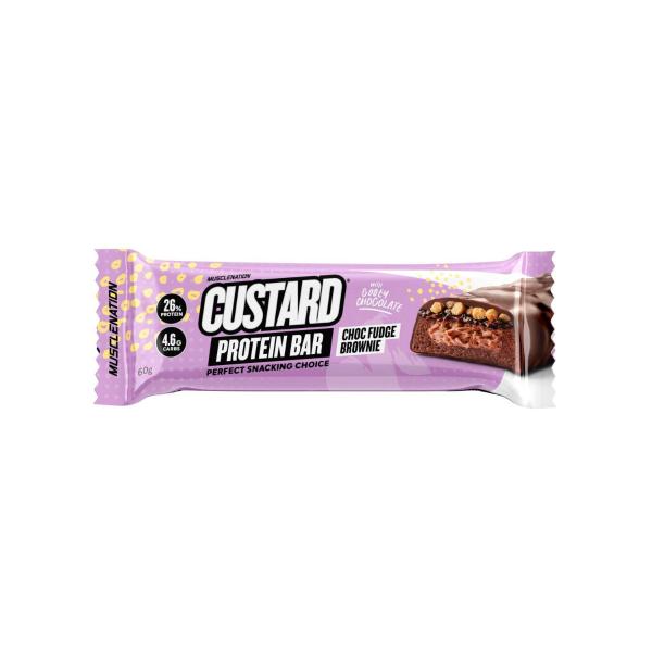 Custard Bar Choc Fudge Brownie