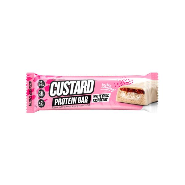Custard Bar White Choc Raspberry