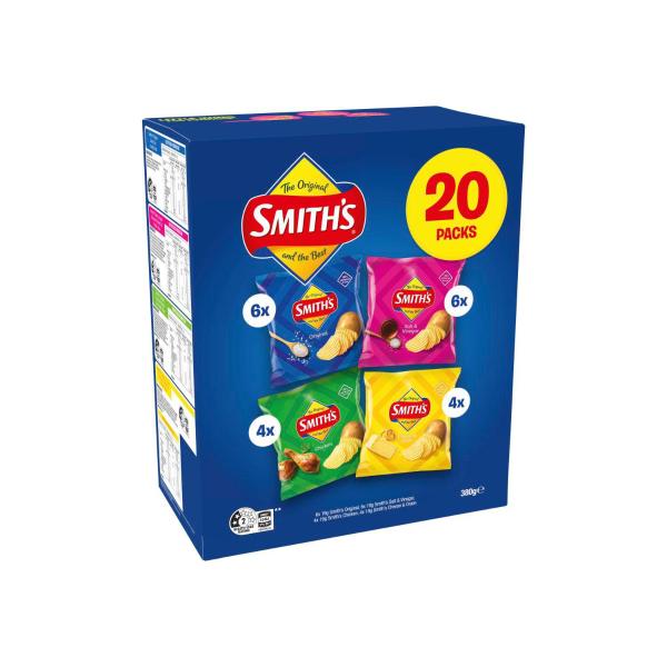 Crinkle Cut Chips Lunchbox Multipack 20 Pack