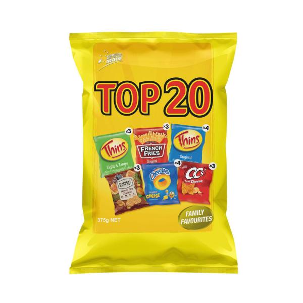 Variety Potato Chips 20 Pack