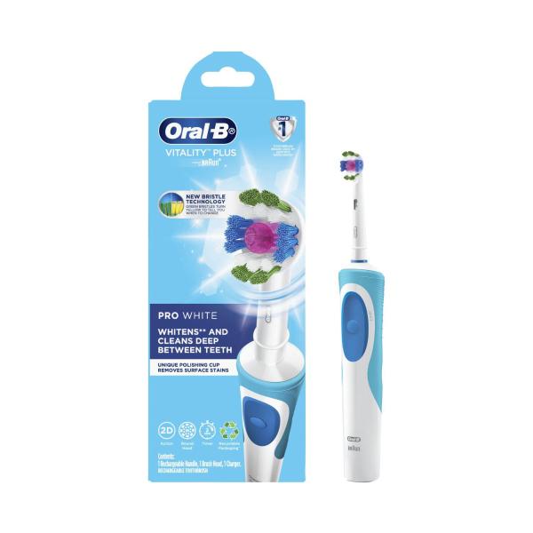 Vitality Ecobox 3d White Electric Toothbrush