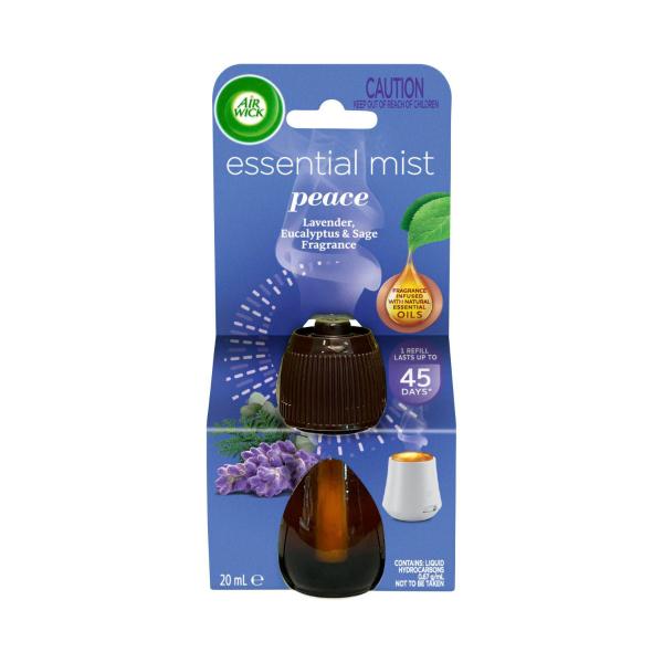 Essential Mist Peace Lavender-eucalyptus & Sage Diffuser Refill