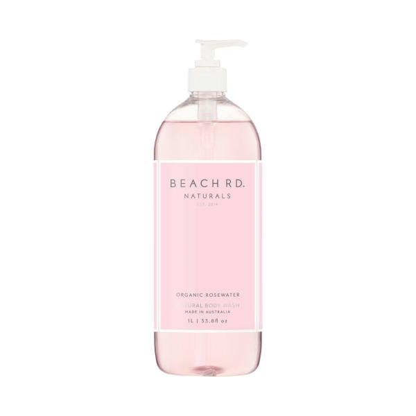 Organic Rosewater Natural Body Wash