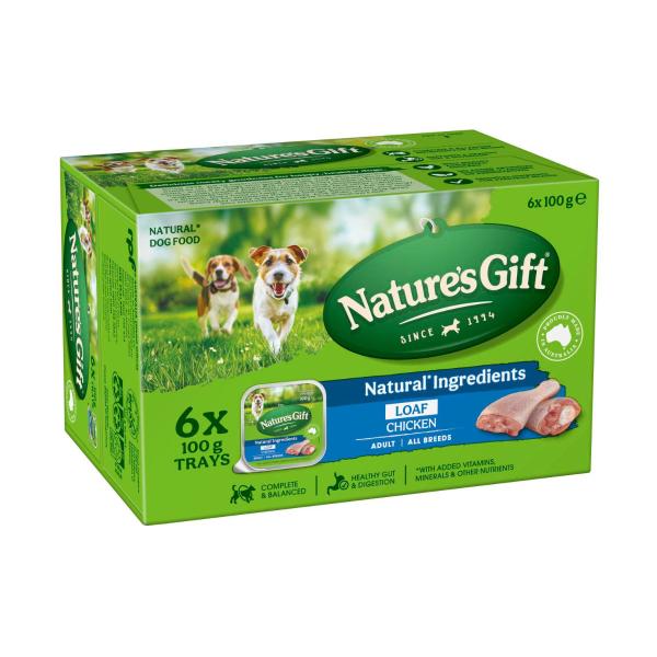 Loaf Real Chicken Wet Dog Food 100g
