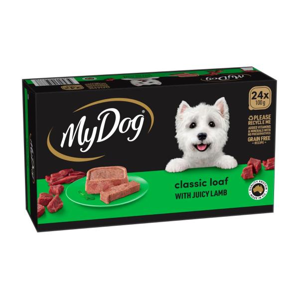 Adult Wet Dog Food Lamb Classic 100g Trays