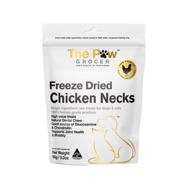Freeze Dried Chicken Necks Dog Treat