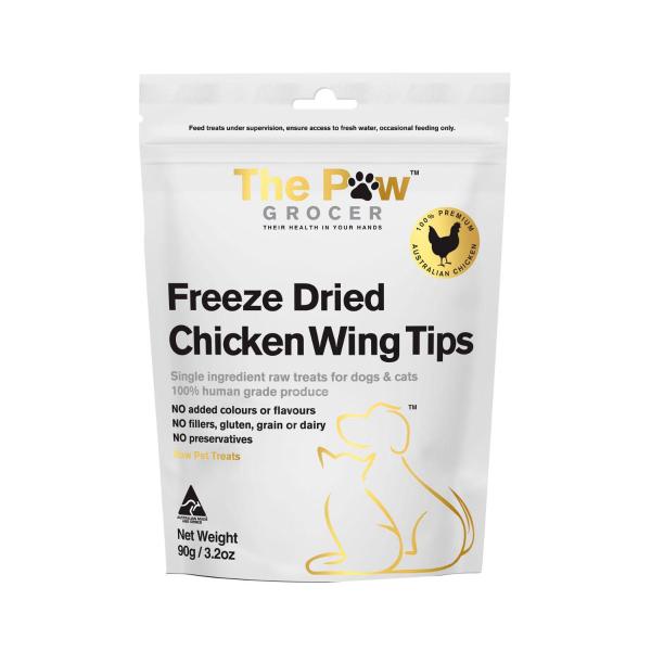 Freeze Dried Chicken Wing Tips Dog Treat