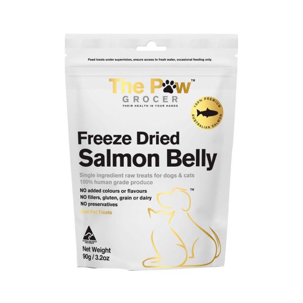 Freeze Dried Salmon Belly With Fins Dog Treat