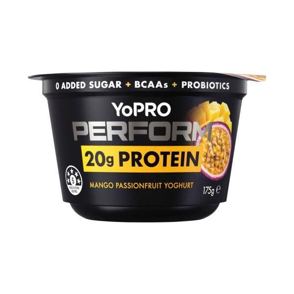 Perform High Protein Yoghurt No Added Sugar M/passionfruit
