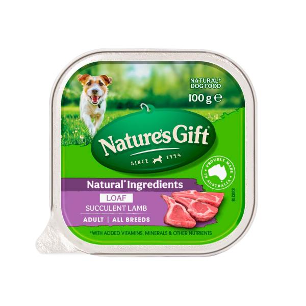 Adult All Breeds Wet Dog Food Loaf Succulent Lamb