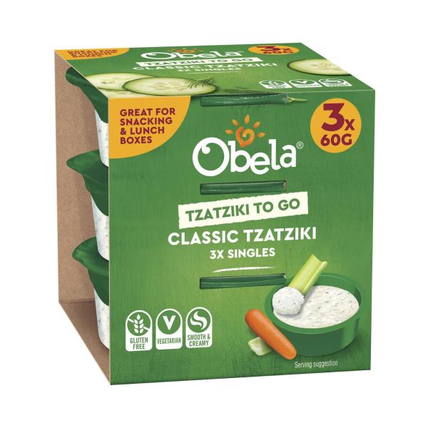 Singles Tzatziki Classic 3x60g