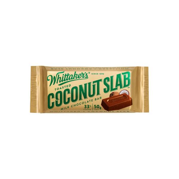 Toasted Coconut Slab Milk Chocolate Bar