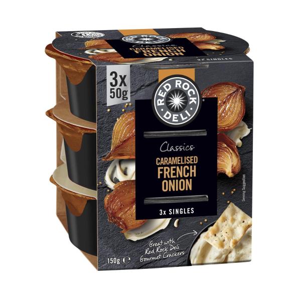 Dip Singles Caramelised French Onion 3x50g