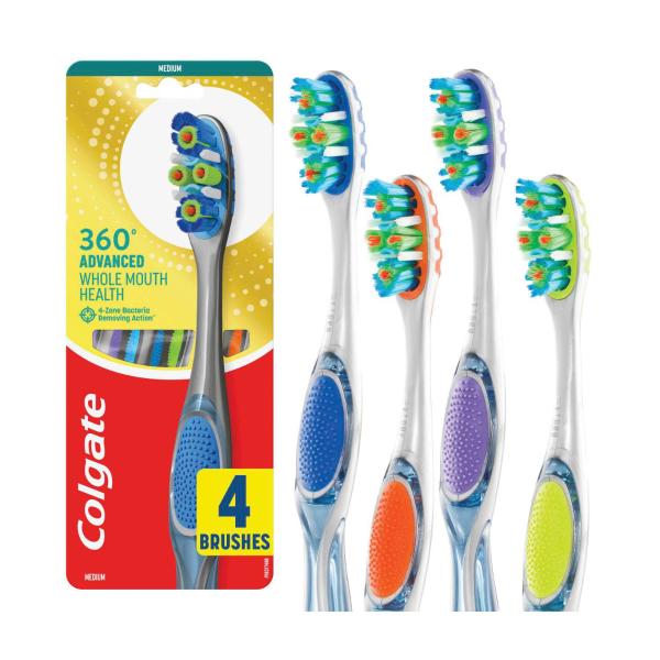 360 Advanced Medium Toothbrush