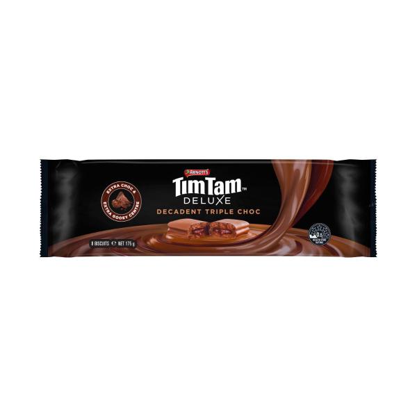 Tim Tam Deluxe Chocolate Biscuits Triple Choc