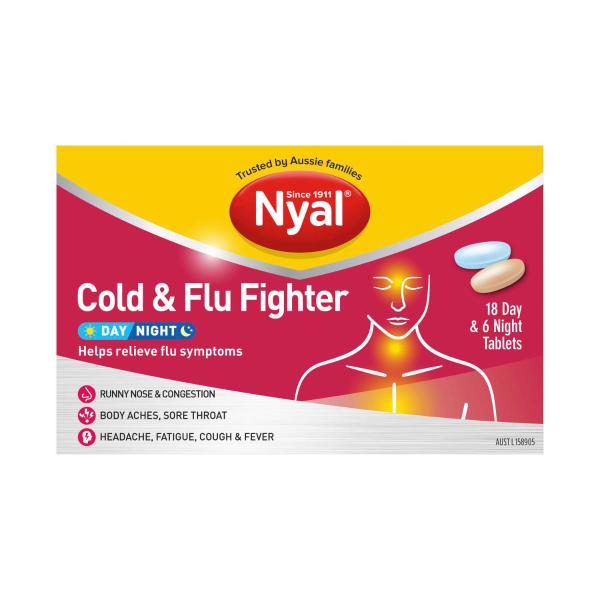 Cold & Flu Fighter Day & Night Tablets