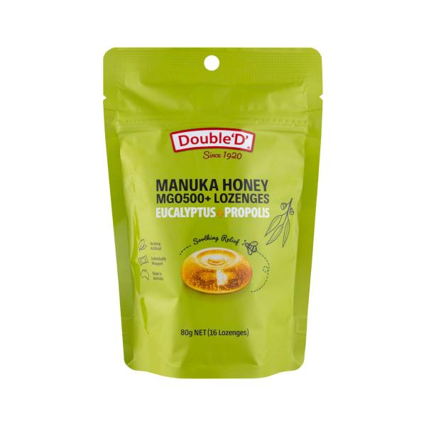Manuka Honey Eucalyptus Propolis Lozengers